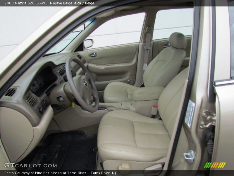 Mojave Beige Mica / Beige 2000 Mazda 626 LX-V6