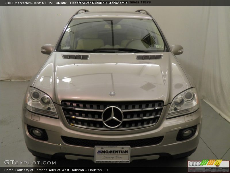 Desert Silver Metallic / Macadamia 2007 Mercedes-Benz ML 350 4Matic