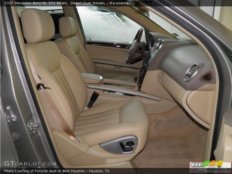 Desert Silver Metallic / Macadamia 2007 Mercedes-Benz ML 350 4Matic