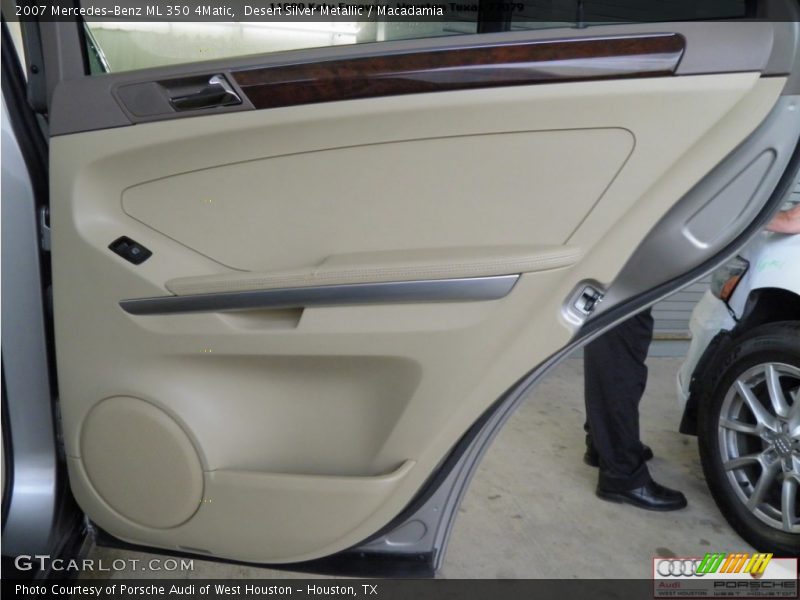 Desert Silver Metallic / Macadamia 2007 Mercedes-Benz ML 350 4Matic