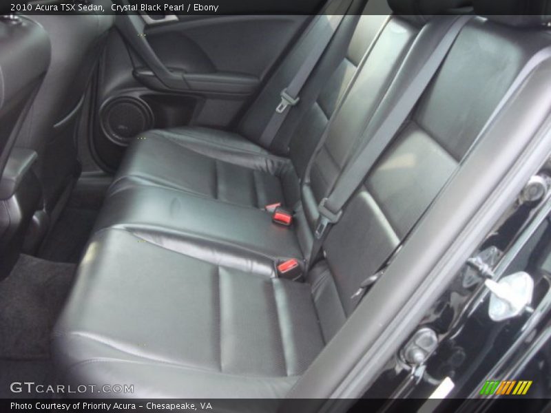 Crystal Black Pearl / Ebony 2010 Acura TSX Sedan