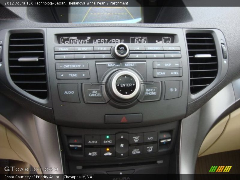 Bellanova White Pearl / Parchment 2012 Acura TSX Technology Sedan