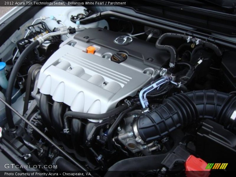 Bellanova White Pearl / Parchment 2012 Acura TSX Technology Sedan