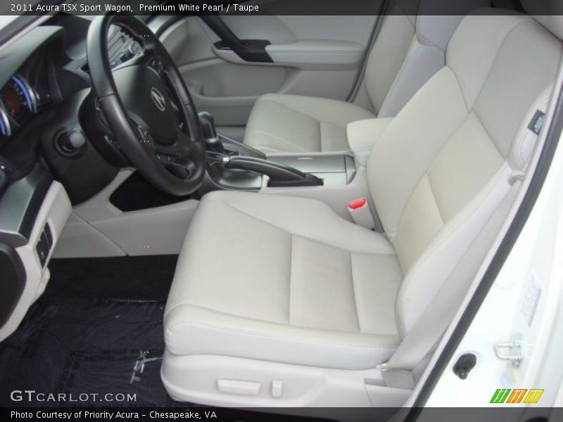 Front Seat of 2011 TSX Sport Wagon