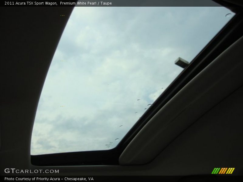 Sunroof of 2011 TSX Sport Wagon