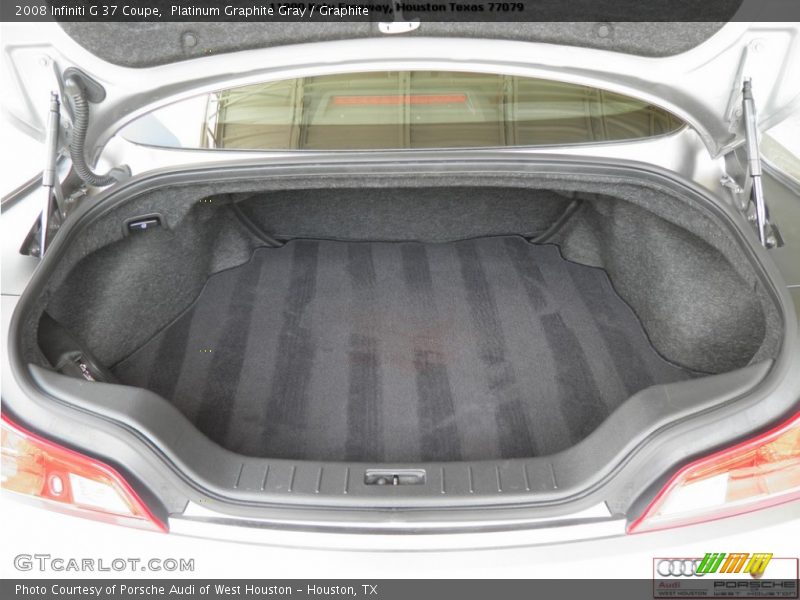 Platinum Graphite Gray / Graphite 2008 Infiniti G 37 Coupe