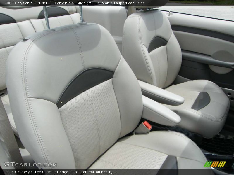 Midnight Blue Pearl / Taupe/Pearl Beige 2005 Chrysler PT Cruiser GT Convertible