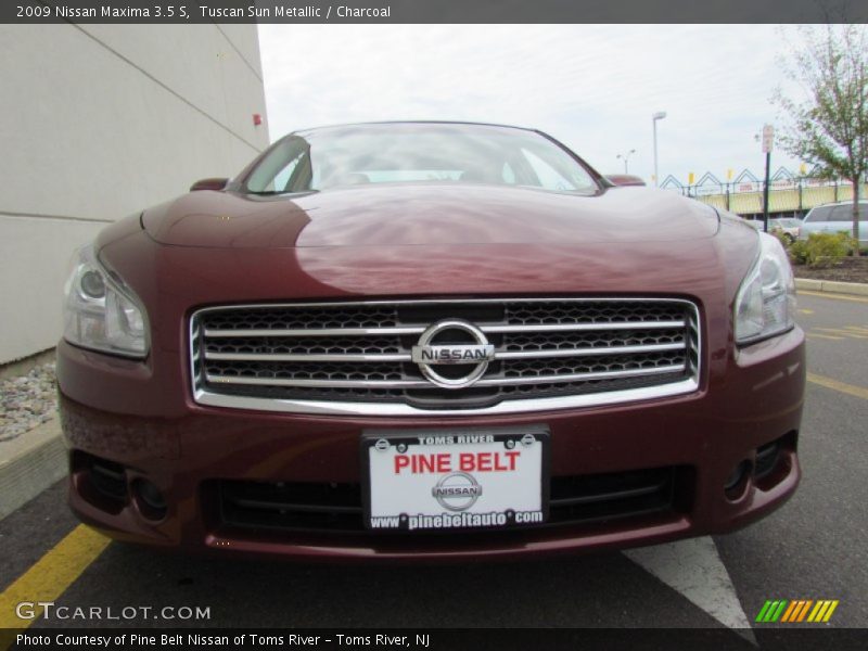 Tuscan Sun Metallic / Charcoal 2009 Nissan Maxima 3.5 S