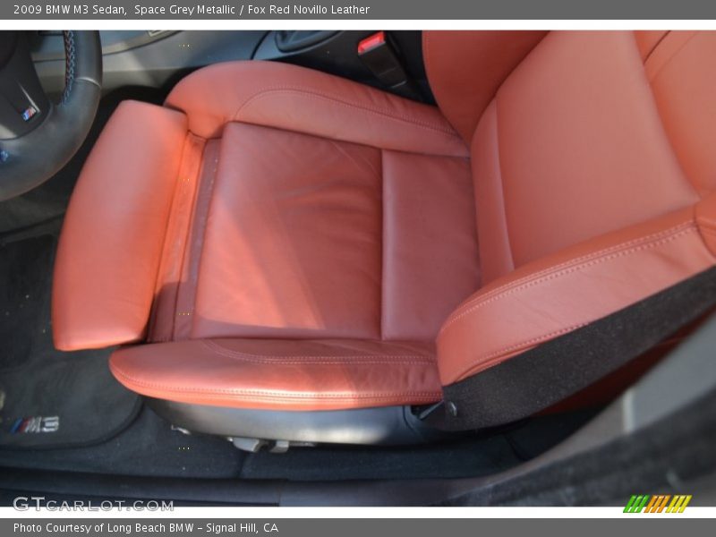 Space Grey Metallic / Fox Red Novillo Leather 2009 BMW M3 Sedan