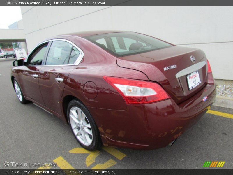 Tuscan Sun Metallic / Charcoal 2009 Nissan Maxima 3.5 S