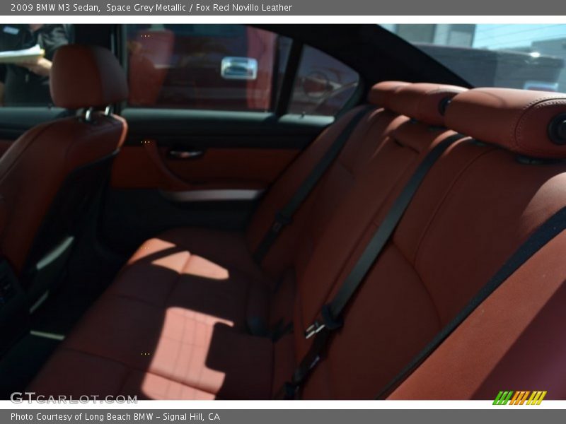Space Grey Metallic / Fox Red Novillo Leather 2009 BMW M3 Sedan