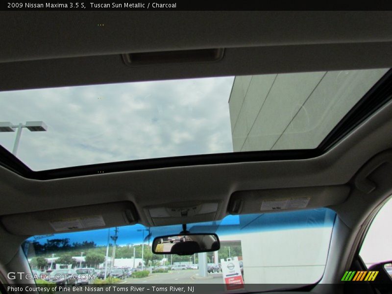 Tuscan Sun Metallic / Charcoal 2009 Nissan Maxima 3.5 S