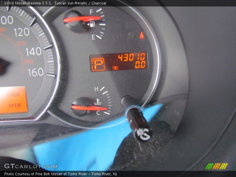 Tuscan Sun Metallic / Charcoal 2009 Nissan Maxima 3.5 S