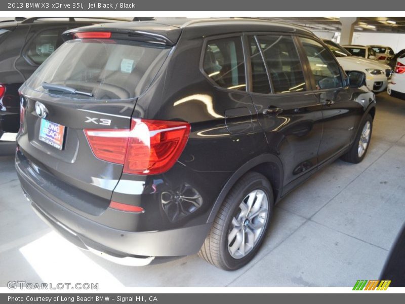 Jet Black / Black 2013 BMW X3 xDrive 35i