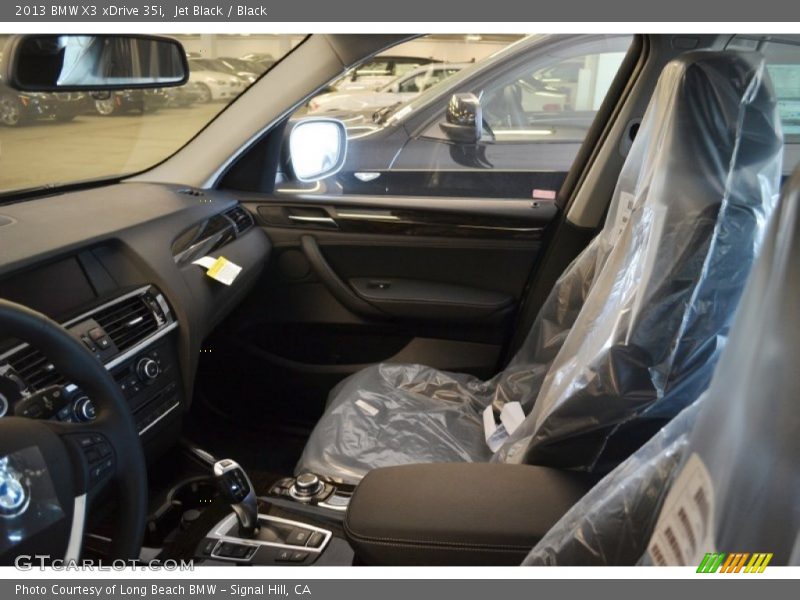 Jet Black / Black 2013 BMW X3 xDrive 35i