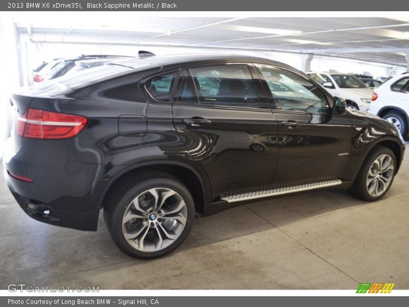 Black Sapphire Metallic / Black 2013 BMW X6 xDrive35i
