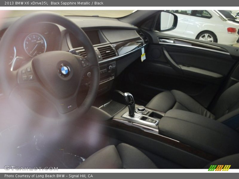 Black Sapphire Metallic / Black 2013 BMW X6 xDrive35i
