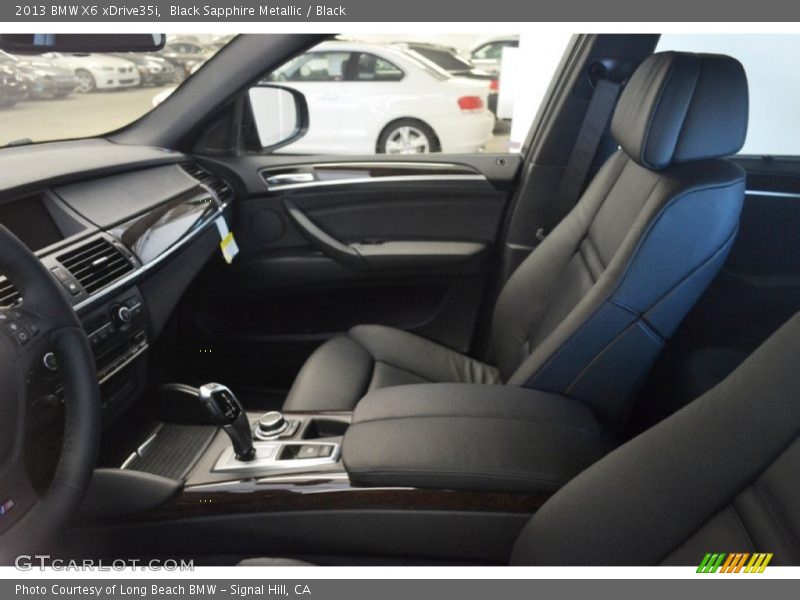 Black Sapphire Metallic / Black 2013 BMW X6 xDrive35i