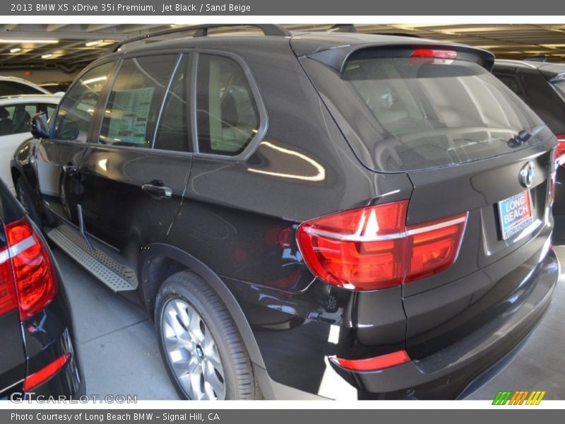 Jet Black / Sand Beige 2013 BMW X5 xDrive 35i Premium