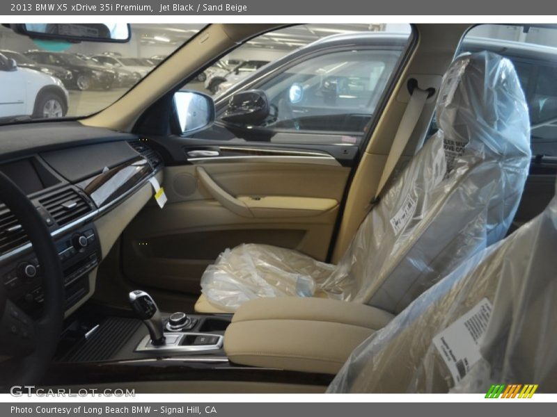 Jet Black / Sand Beige 2013 BMW X5 xDrive 35i Premium
