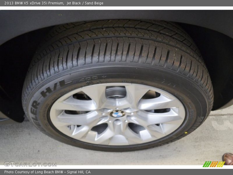 Jet Black / Sand Beige 2013 BMW X5 xDrive 35i Premium