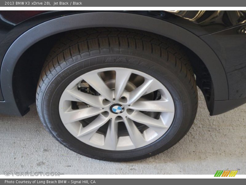 Jet Black / Black 2013 BMW X3 xDrive 28i