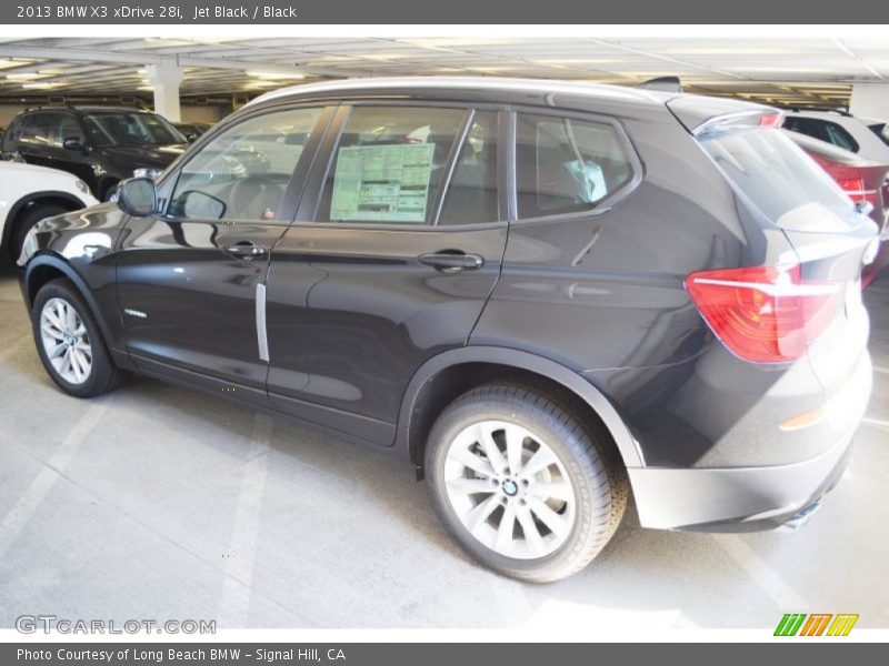 Jet Black / Black 2013 BMW X3 xDrive 28i