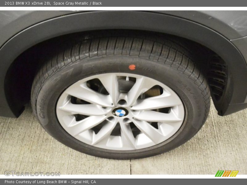Space Gray Metallic / Black 2013 BMW X3 xDrive 28i