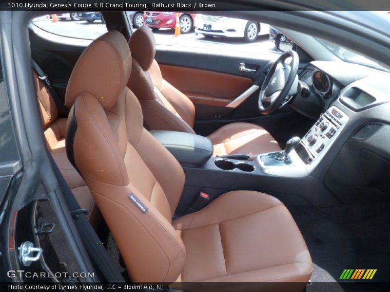 Bathurst Black / Brown 2010 Hyundai Genesis Coupe 3.8 Grand Touring
