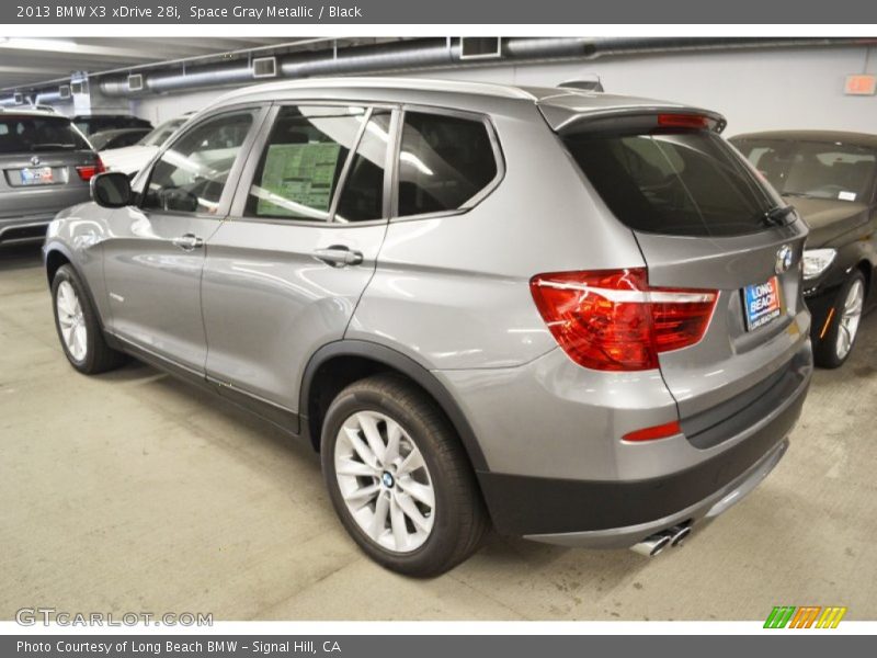 Space Gray Metallic / Black 2013 BMW X3 xDrive 28i