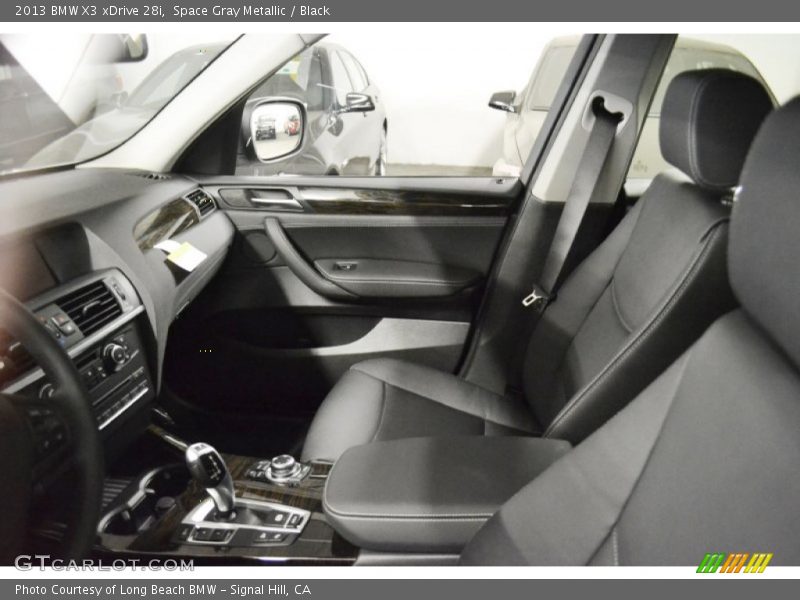 Space Gray Metallic / Black 2013 BMW X3 xDrive 28i