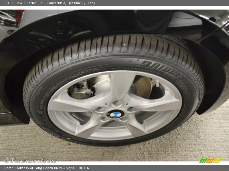 Jet Black / Black 2012 BMW 1 Series 128i Convertible