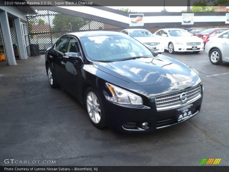 Super Black / Charcoal 2010 Nissan Maxima 3.5 SV