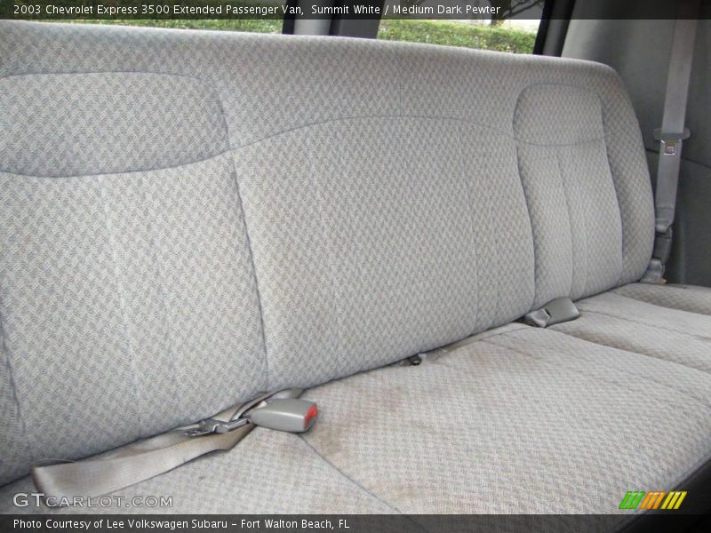Summit White / Medium Dark Pewter 2003 Chevrolet Express 3500 Extended Passenger Van