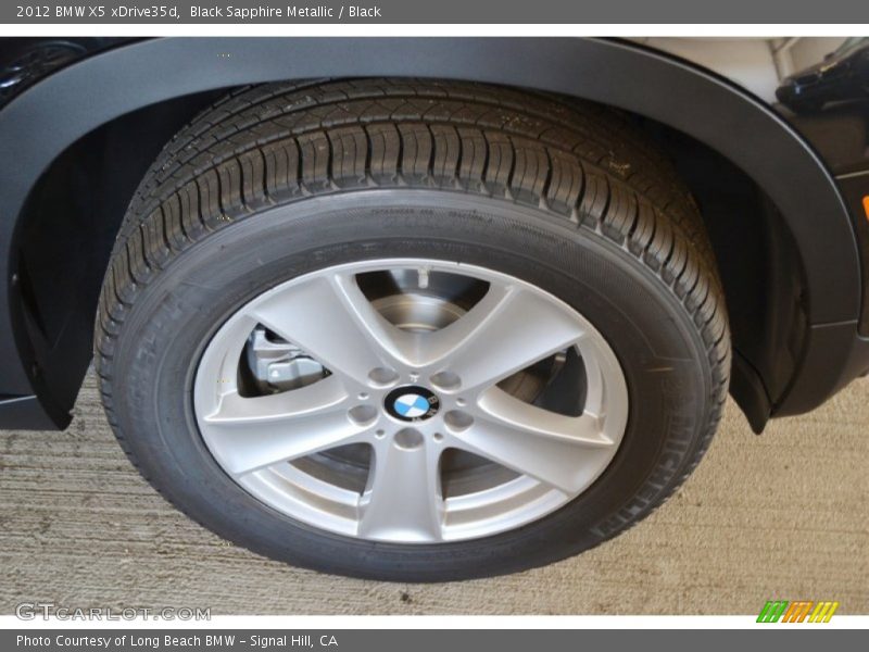 Black Sapphire Metallic / Black 2012 BMW X5 xDrive35d