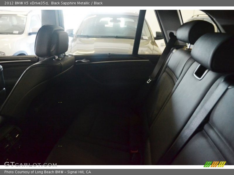 Black Sapphire Metallic / Black 2012 BMW X5 xDrive35d