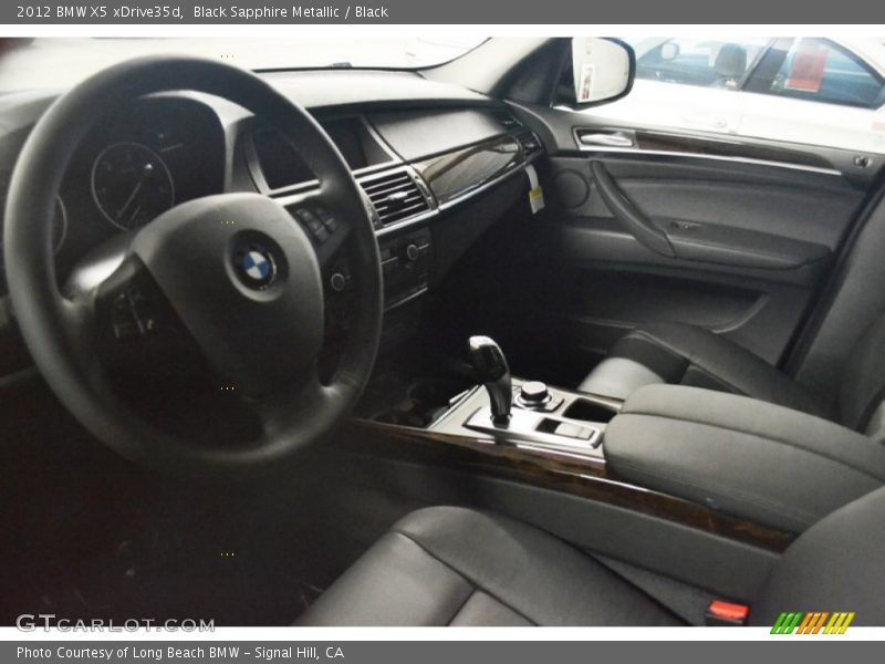 Black Sapphire Metallic / Black 2012 BMW X5 xDrive35d