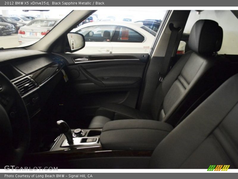 Black Sapphire Metallic / Black 2012 BMW X5 xDrive35d