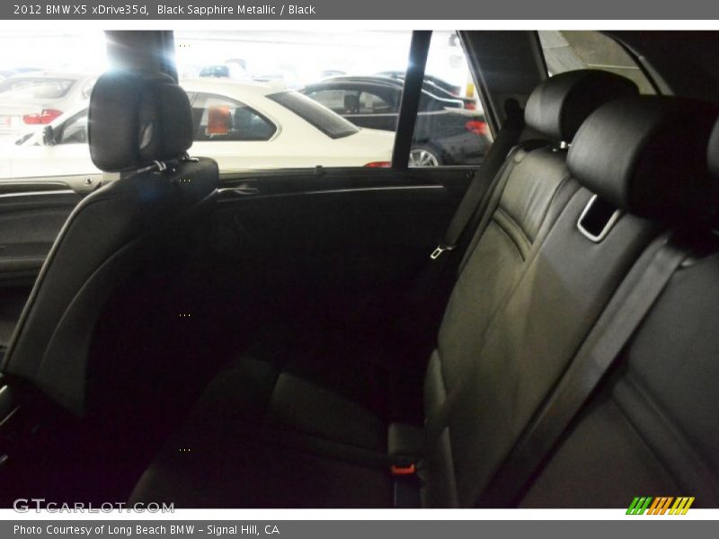 Black Sapphire Metallic / Black 2012 BMW X5 xDrive35d