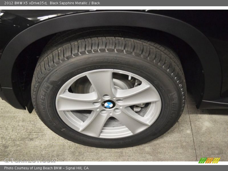 Black Sapphire Metallic / Black 2012 BMW X5 xDrive35d