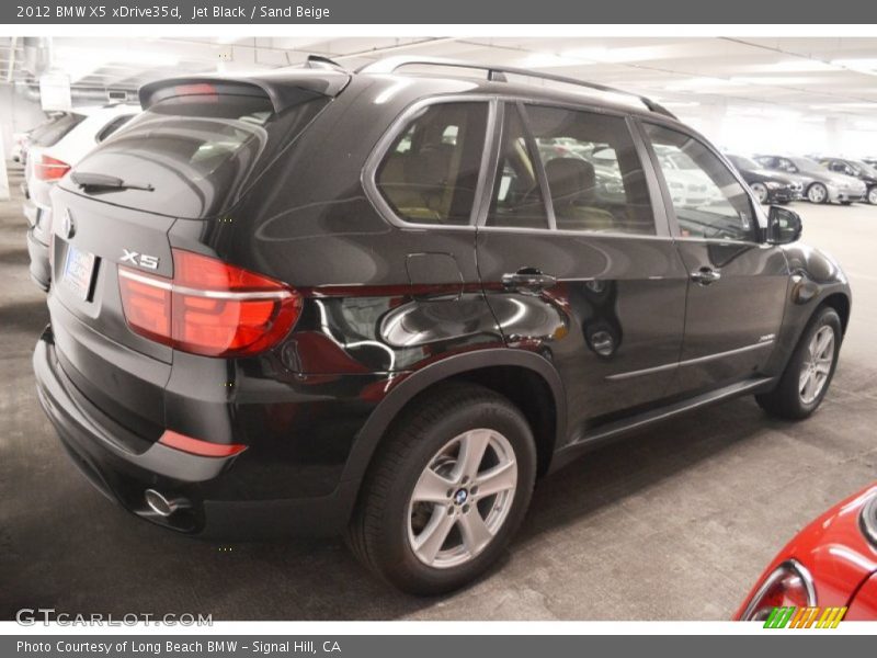 Jet Black / Sand Beige 2012 BMW X5 xDrive35d