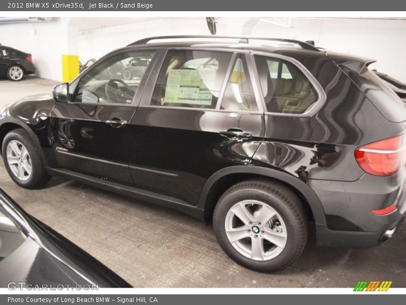 Jet Black / Sand Beige 2012 BMW X5 xDrive35d