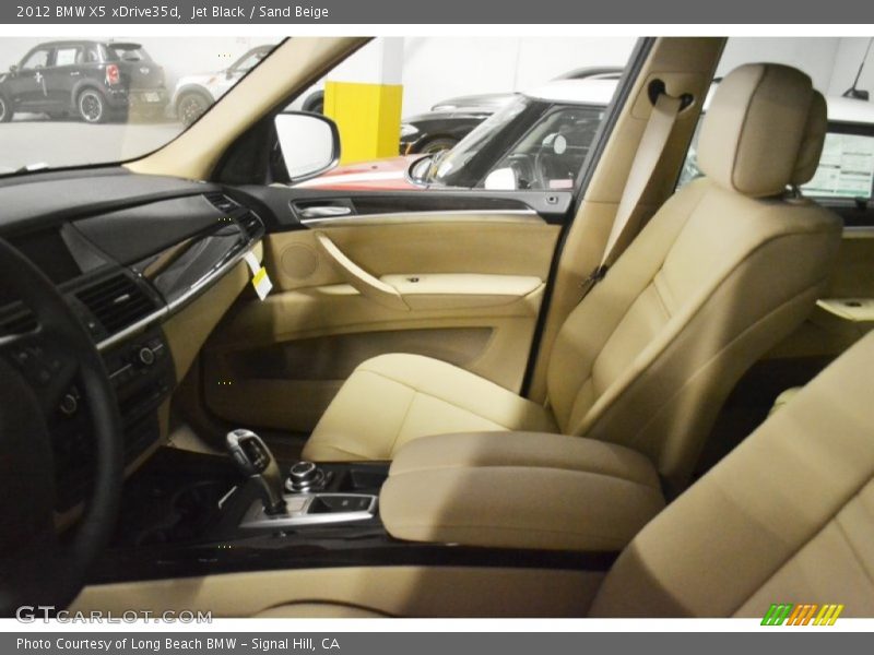 Jet Black / Sand Beige 2012 BMW X5 xDrive35d