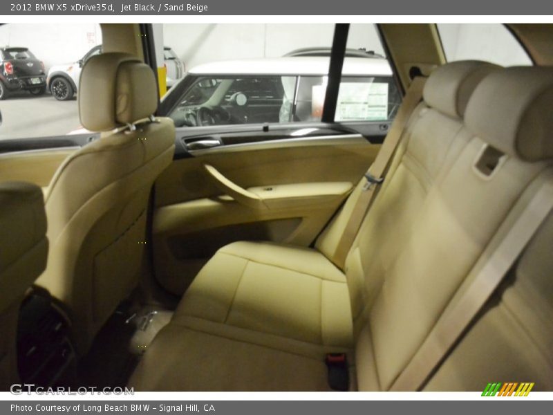 Jet Black / Sand Beige 2012 BMW X5 xDrive35d