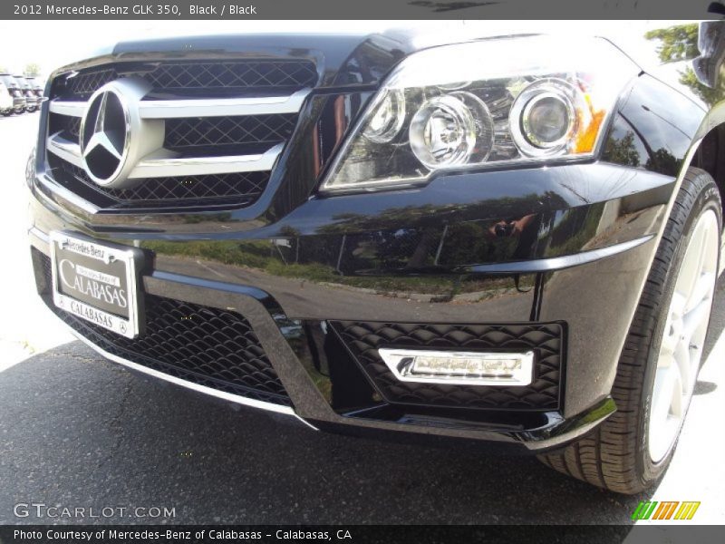 Black / Black 2012 Mercedes-Benz GLK 350