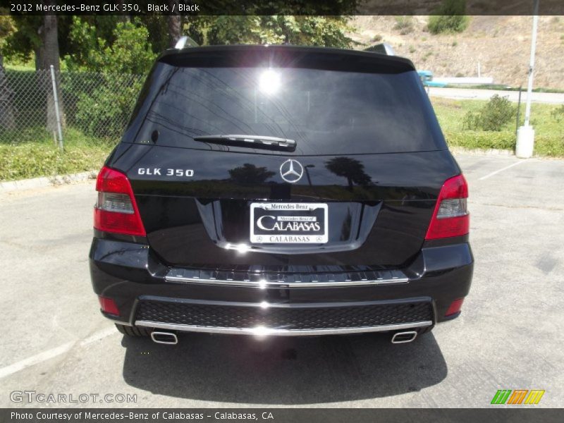 Black / Black 2012 Mercedes-Benz GLK 350