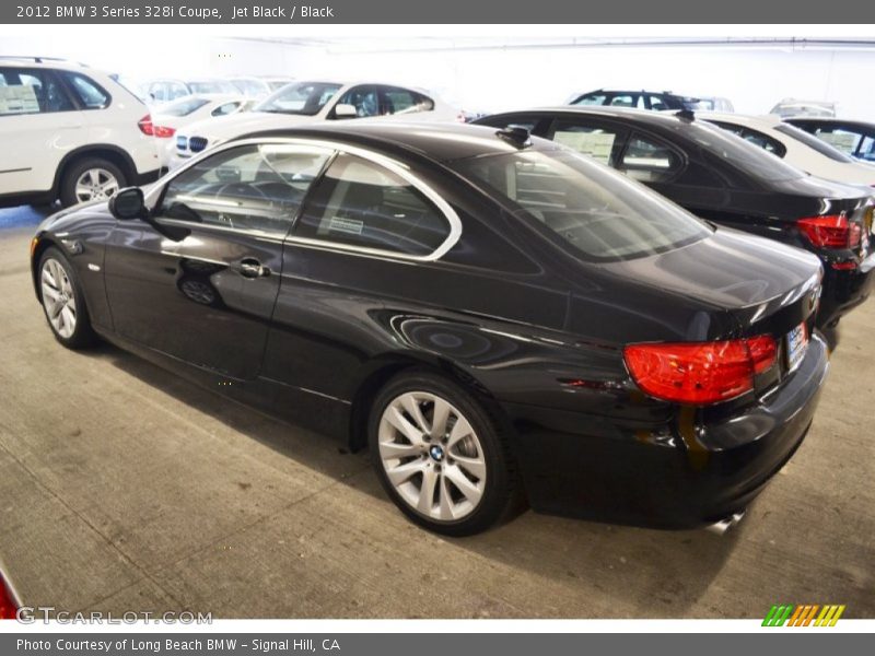 Jet Black / Black 2012 BMW 3 Series 328i Coupe