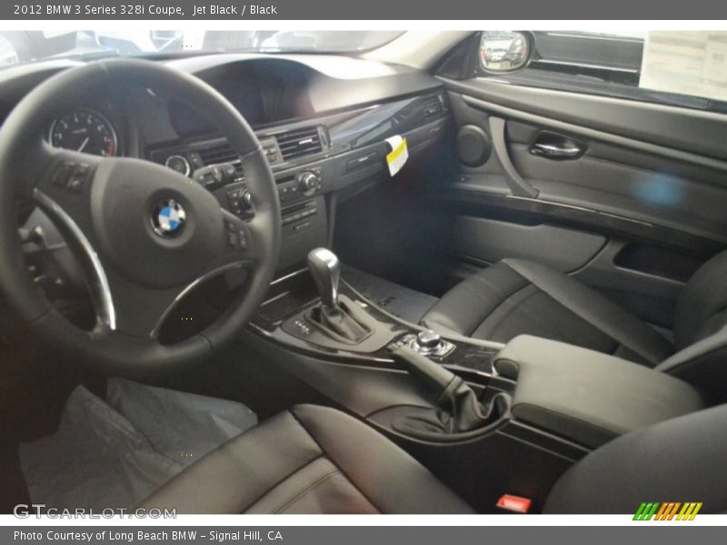 Jet Black / Black 2012 BMW 3 Series 328i Coupe