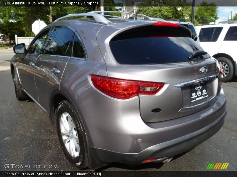 Platinum Graphite / Graphite 2009 Infiniti FX 35 AWD