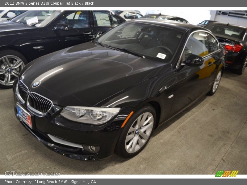 Jet Black / Black 2012 BMW 3 Series 328i Coupe